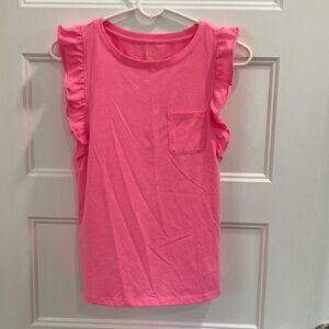 Lilly Pulitzer sleeveless pink shirt